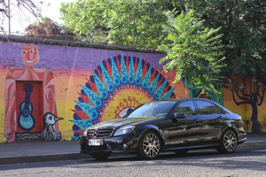 Mercedes-Benz C Class with TSW Nurburgring